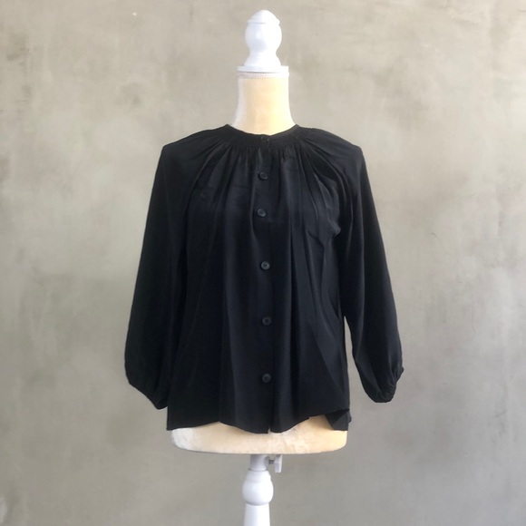 My black button down blouse - Picture 2 of 8